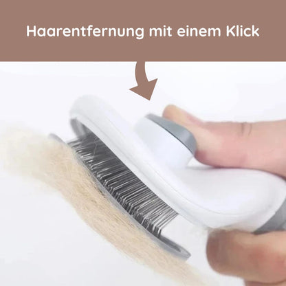 WauWelt - Sanfte Hundehaarbürste