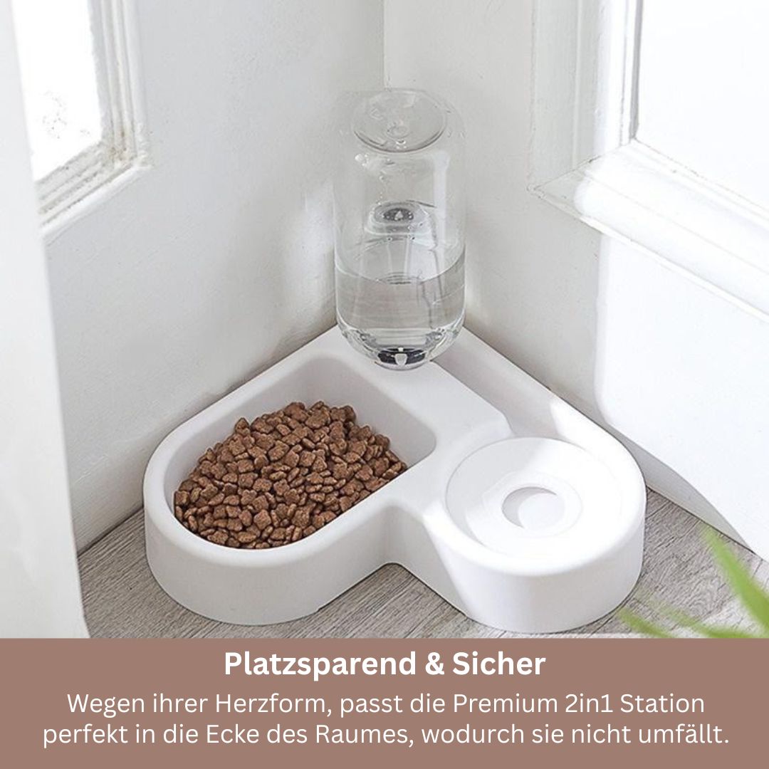 WauWelt - Premium 2in1 Napfstation