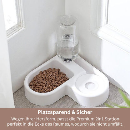 WauWelt - Premium 2in1 Napfstation