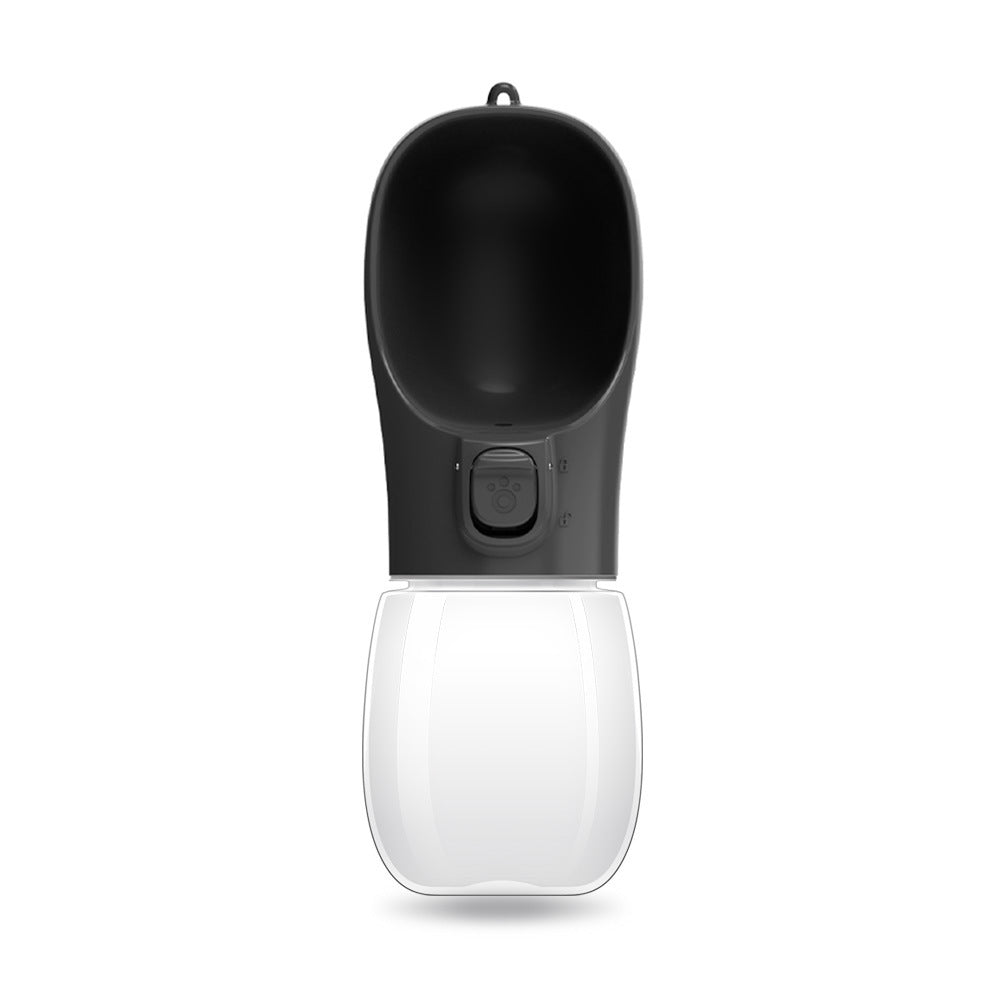 WauWelt - Hunde Trinkflasche mit Rücklauf-Funktion