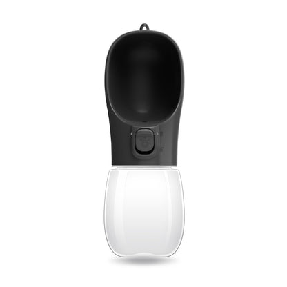 WauWelt - Hunde Trinkflasche mit Rücklauf-Funktion